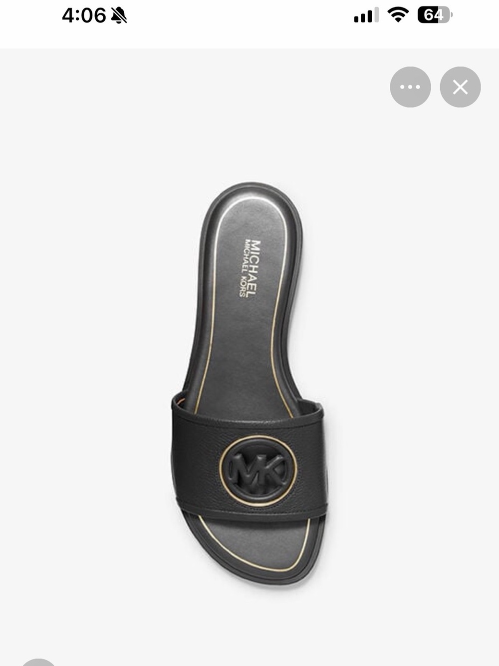 MICHAEL KORS OUTLET
DEANNA CUTOUT LEATHER SLIDE SANDAL